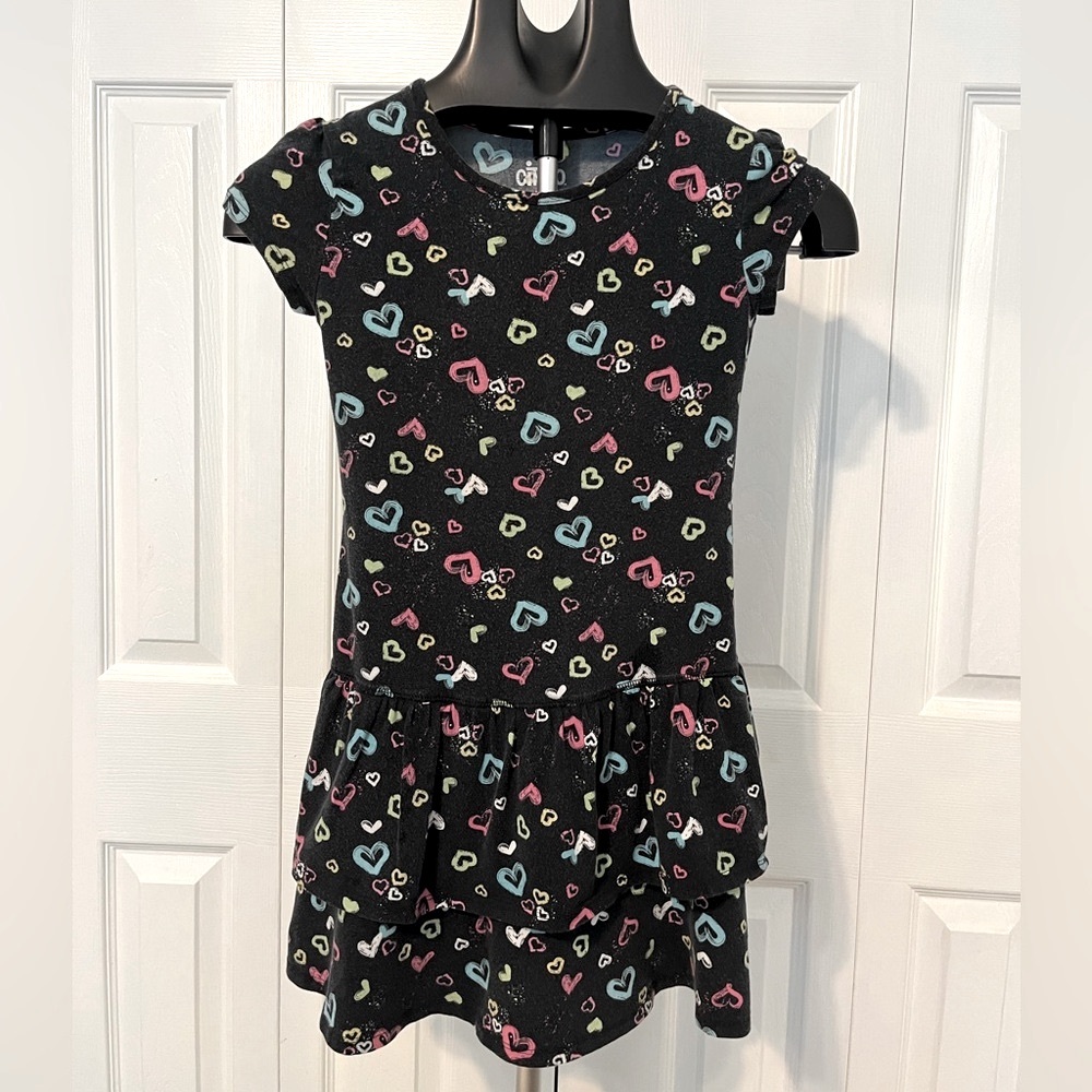 Circo Pink and Black Fit and Flare Dress